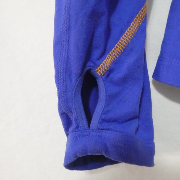 NIKE - Running - Dri-Fit | small | Blue Exercise Shirt With Thumbholes | EUC - Picture 10 of 16